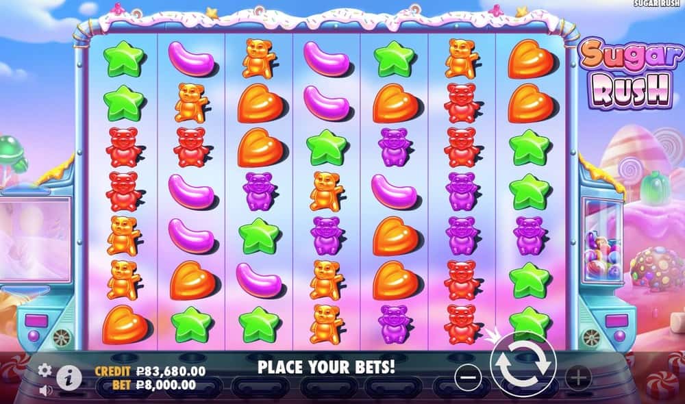 Gameplay of Sugar Rush slot